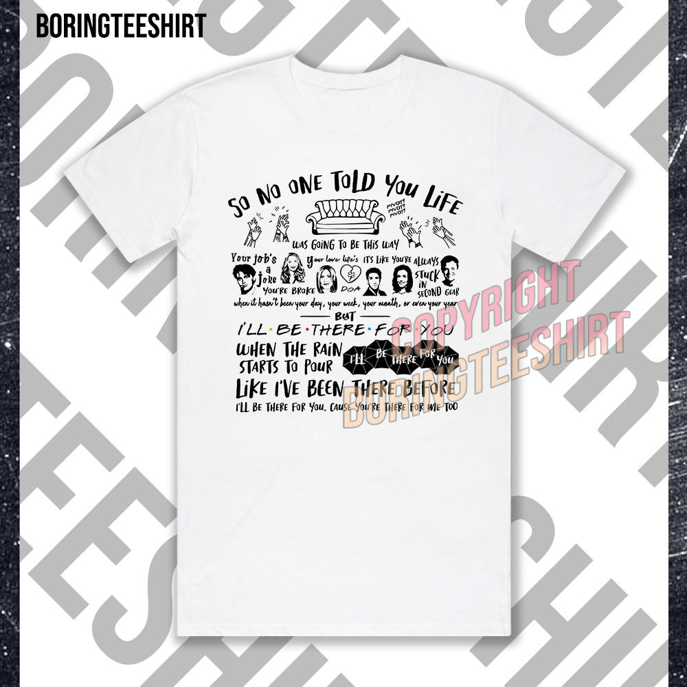Friends Theme Song T-shirt – BoringTeeShirt