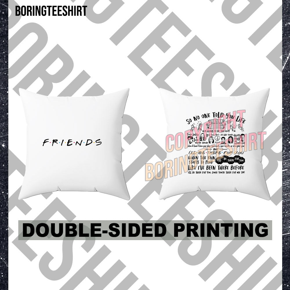 Friends Theme Song Pillow