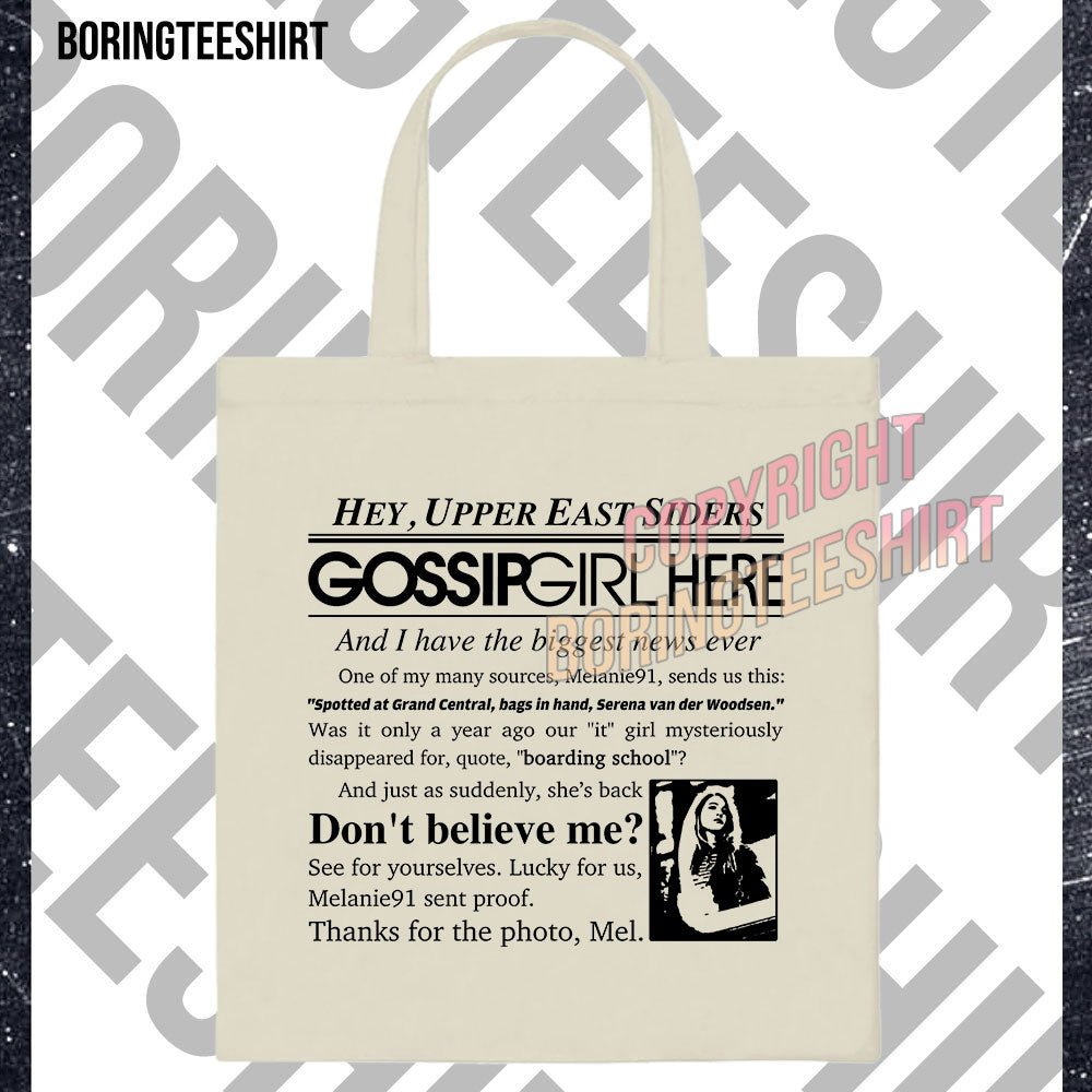 Gossip Girl Tote Bag