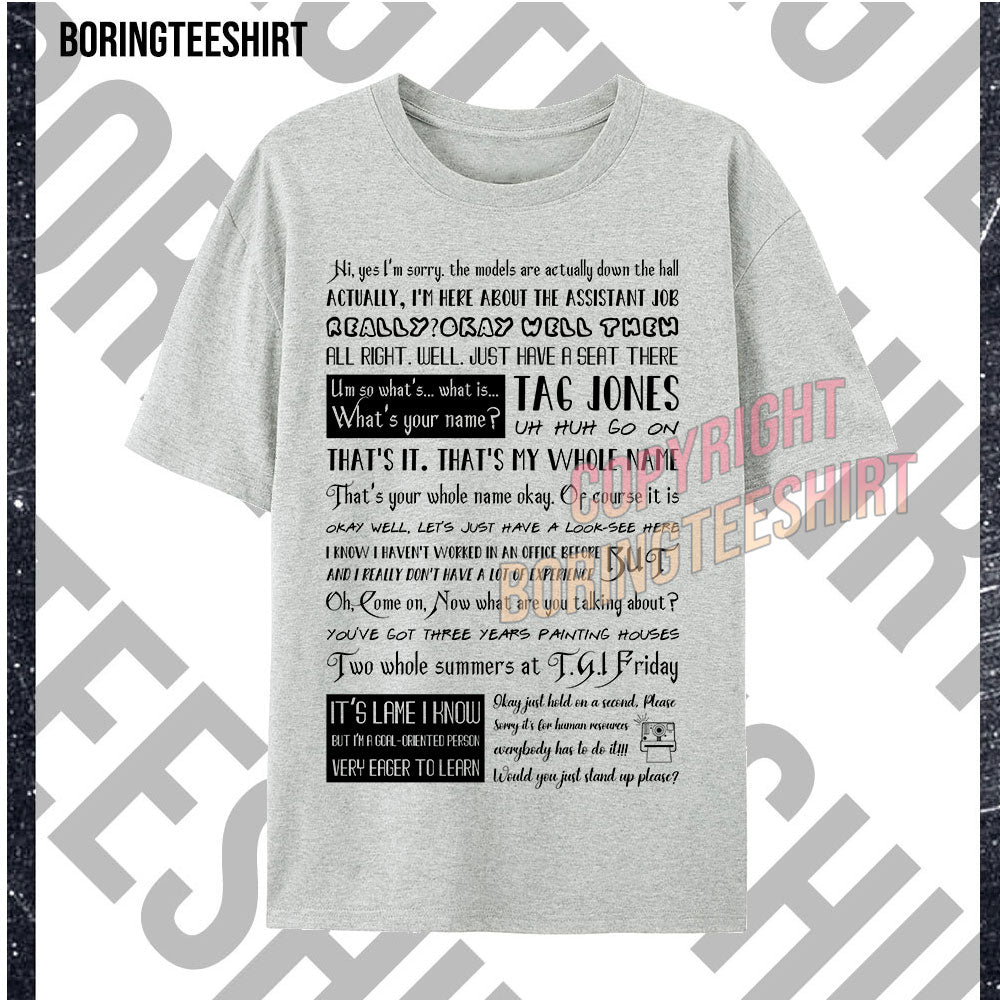 Tag Jones Reporting For Duty T-shirt