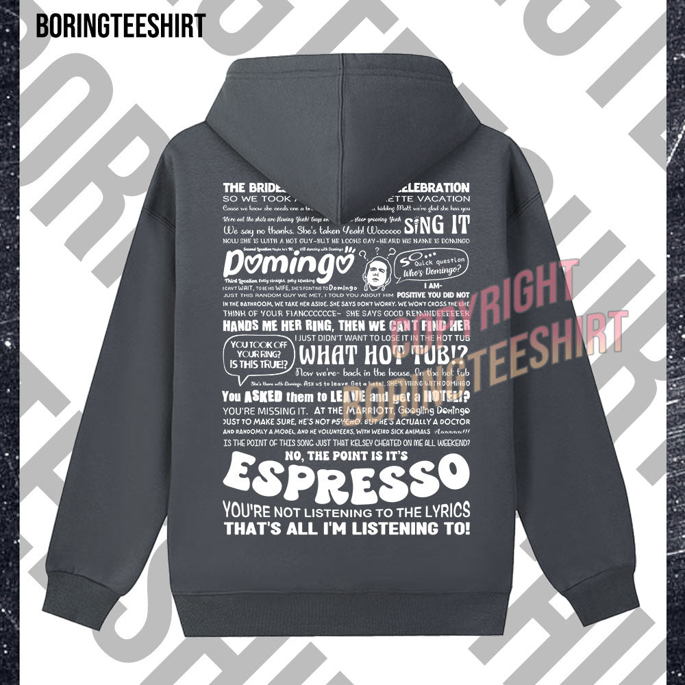 The Point Is It’s Espresso Fleece Hoodie