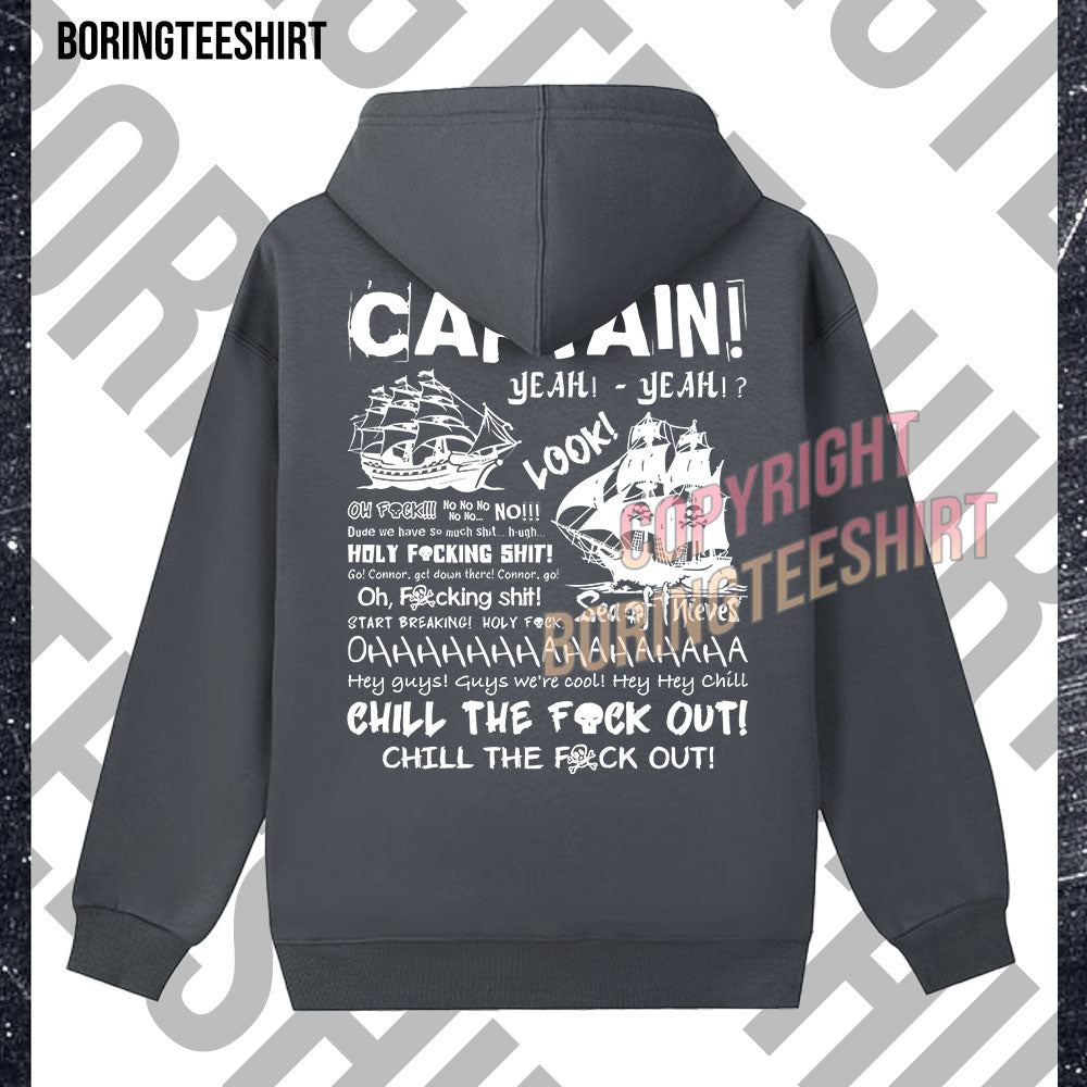 Captain Look Fleece Hoodie