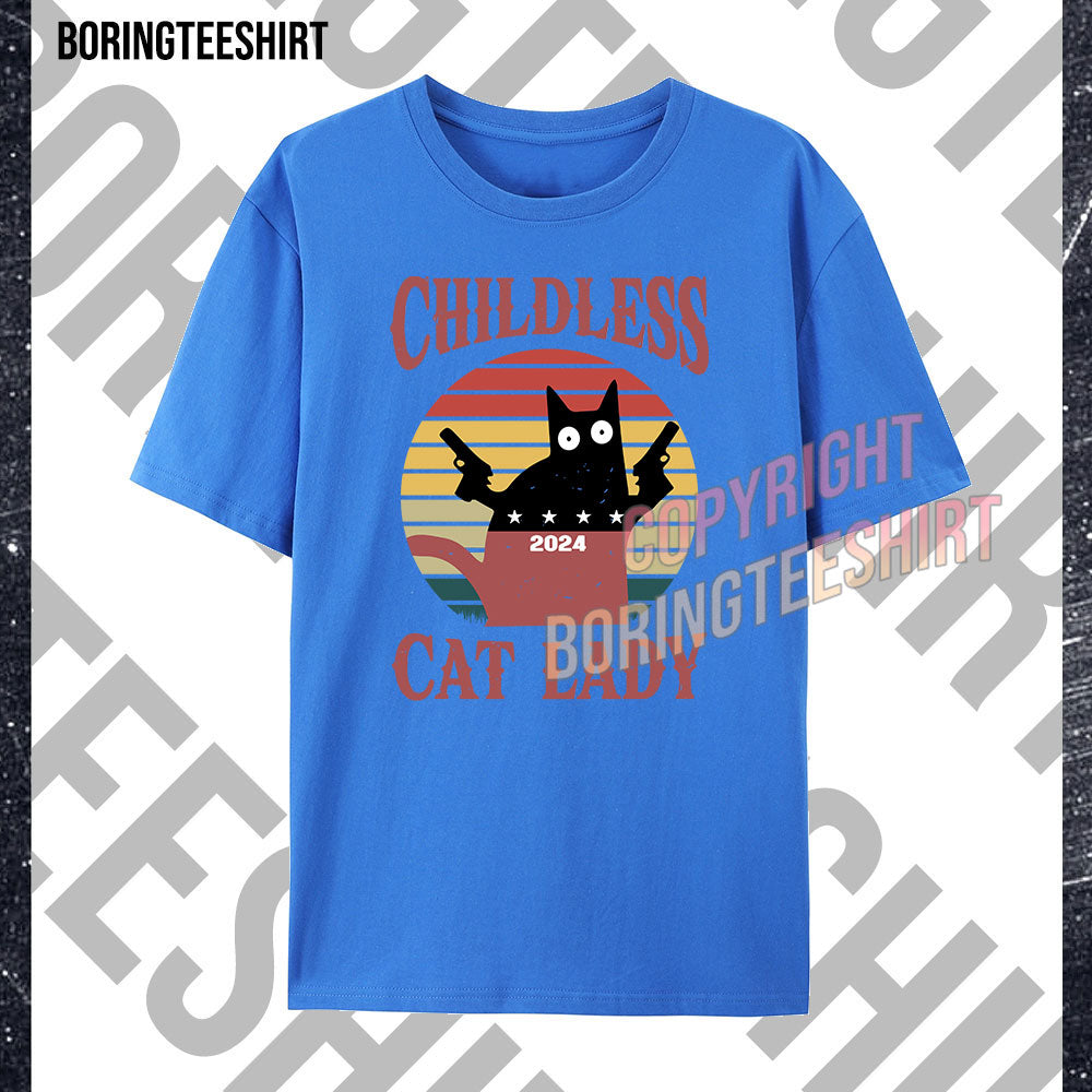 Childless Cat Lady T-shirt