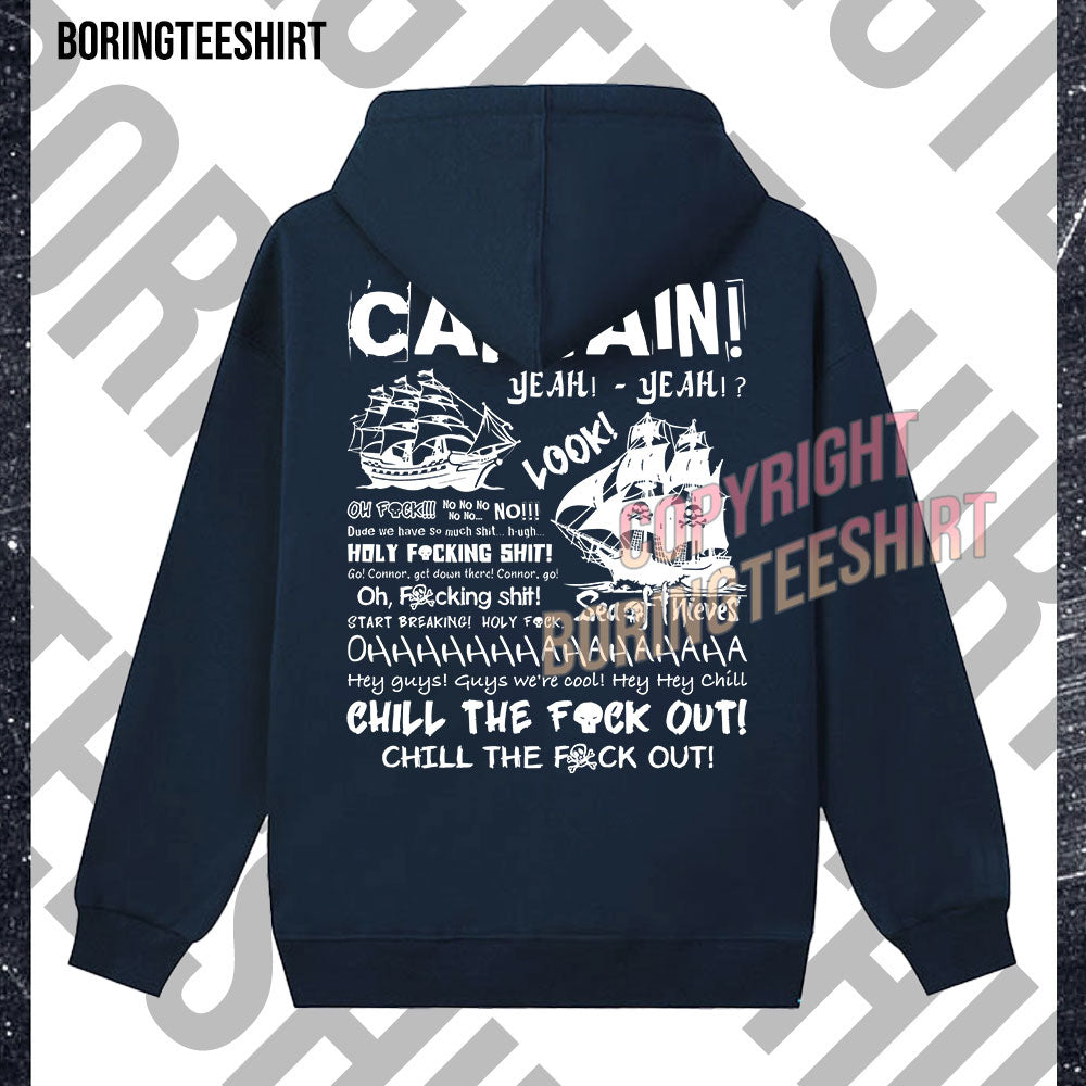 Captain Look Fleece Hoodie