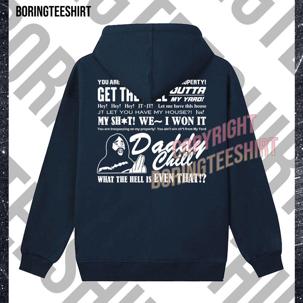 Daddy Chill Fleece Hoodie