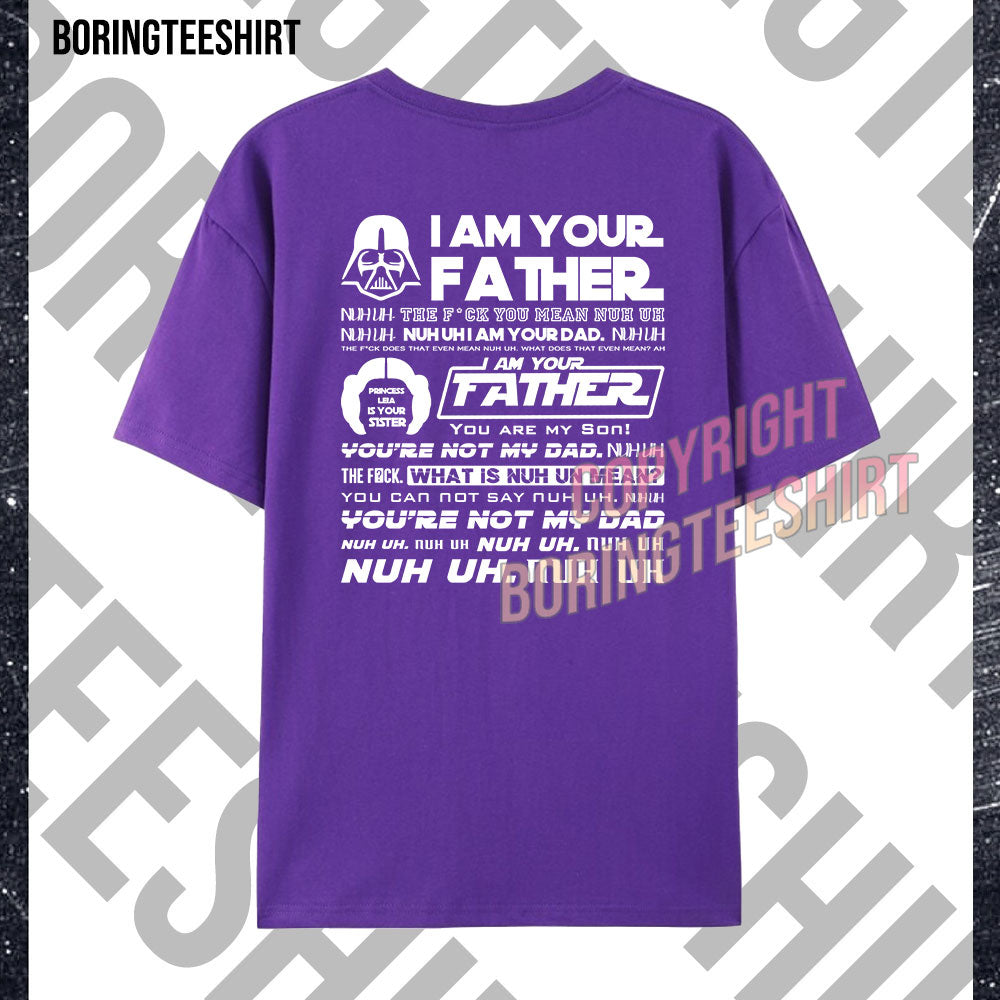 I Am Your Father T-shirt (Double-sided printing)