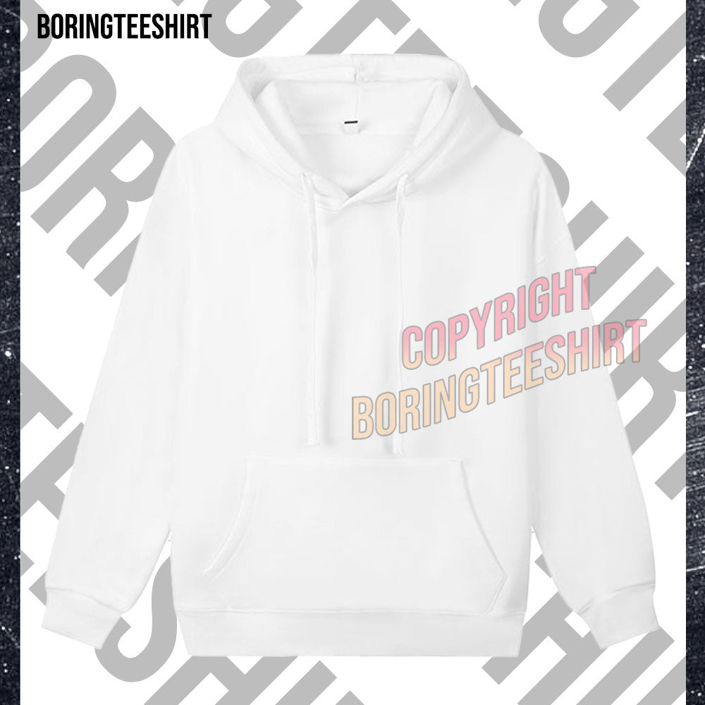 Don't Cross This Line Fleece Hoodie