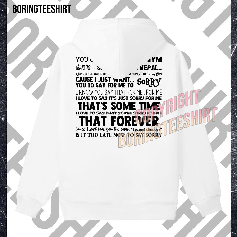 Sorry To JB Fleece Hoodie