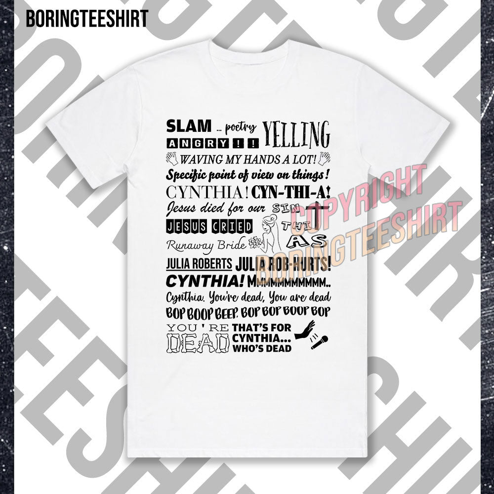 Slam Poetry 22 Jump Street T-shirt
