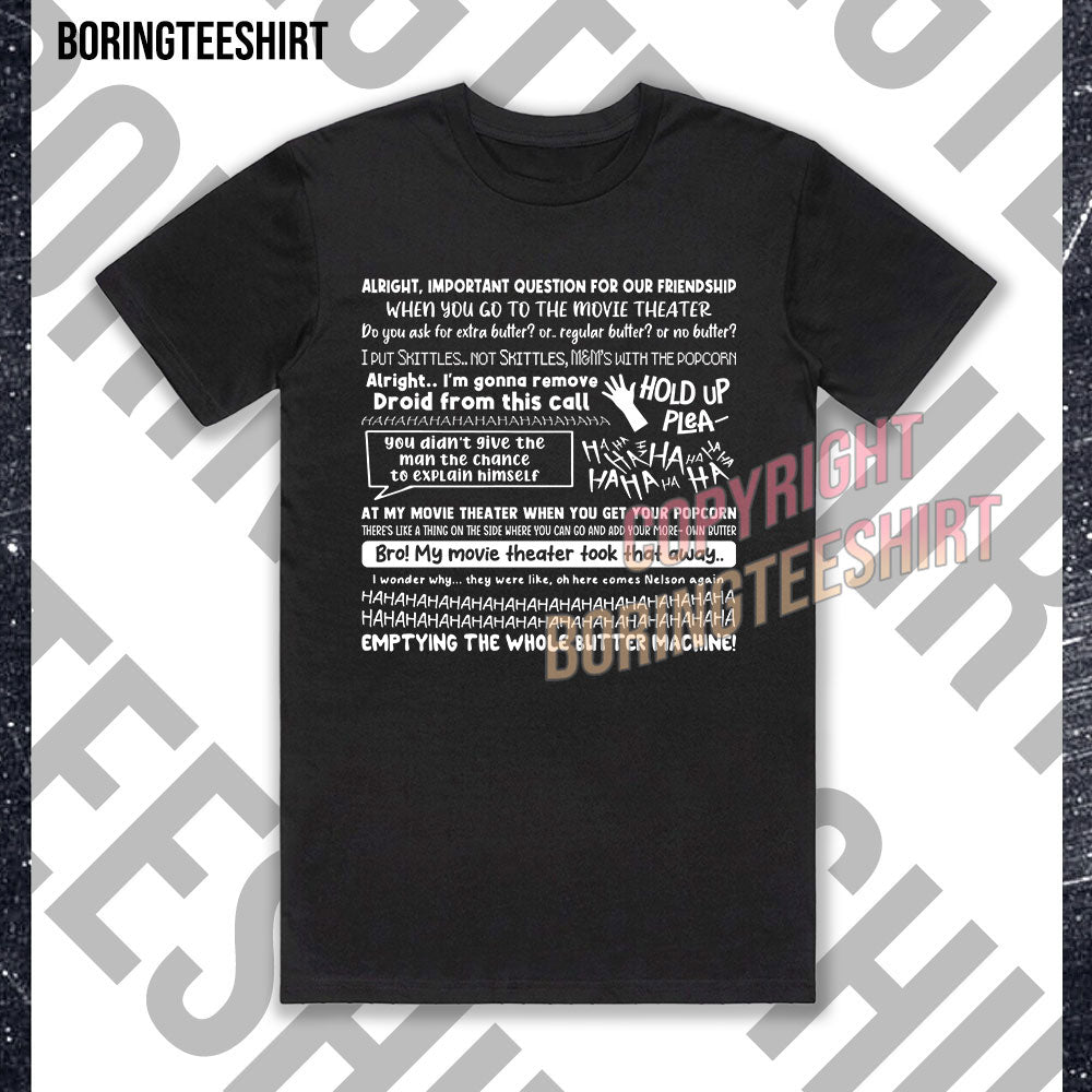 Important Question For Our Friendship T-shirt