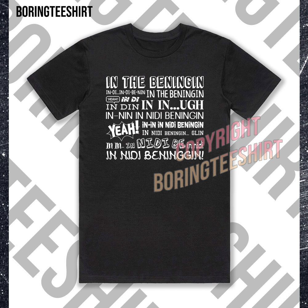In The Beningin T-shirt - white size M