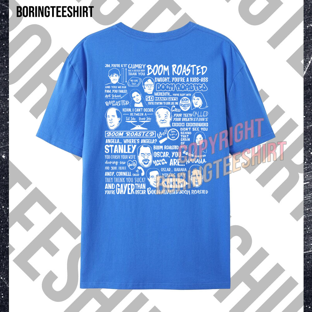 Boom Roasted T-shirt (Double-sided printing)