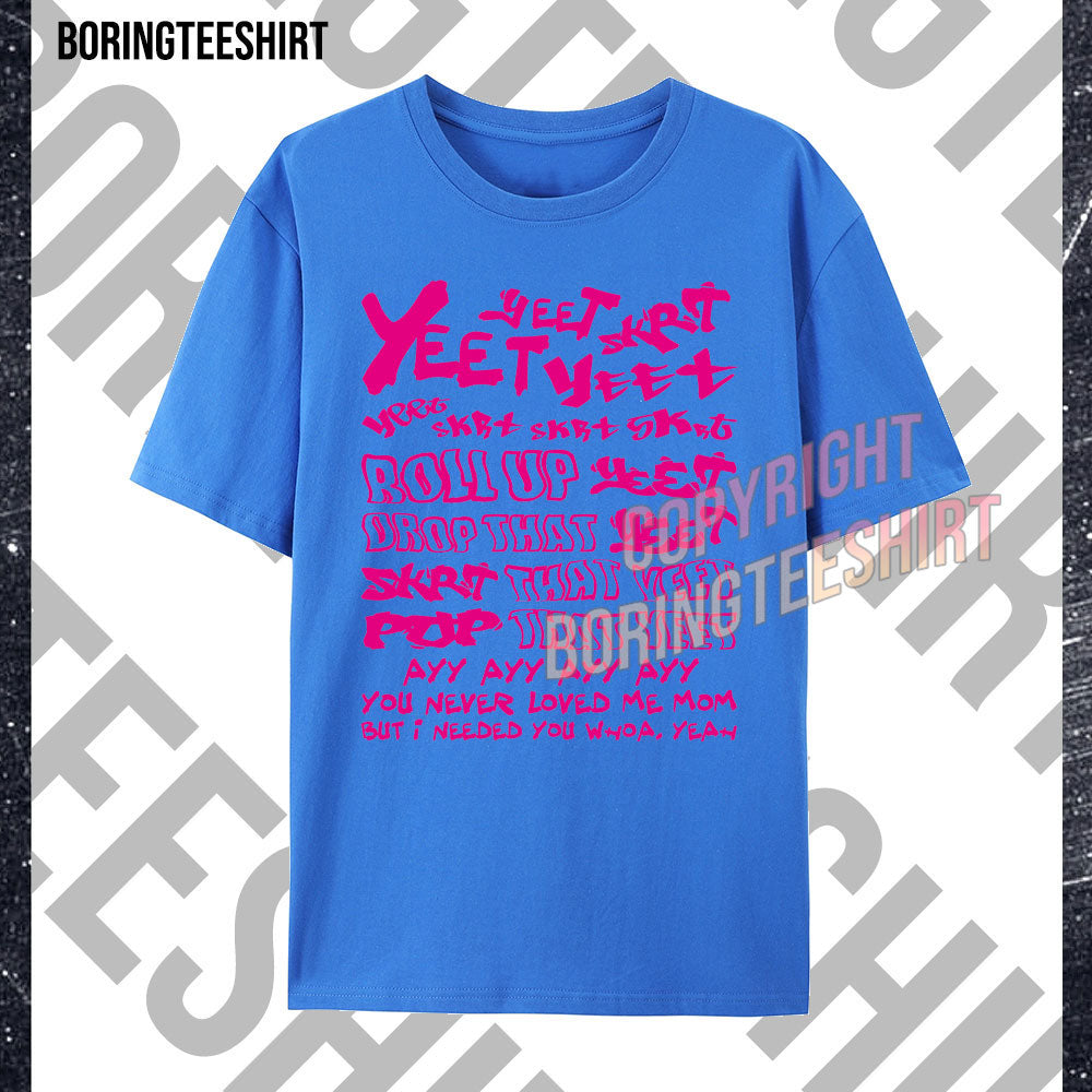 Yeet T-shirt - Hot Pink Letter