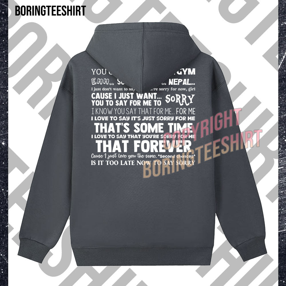 Sorry To JB Fleece Hoodie