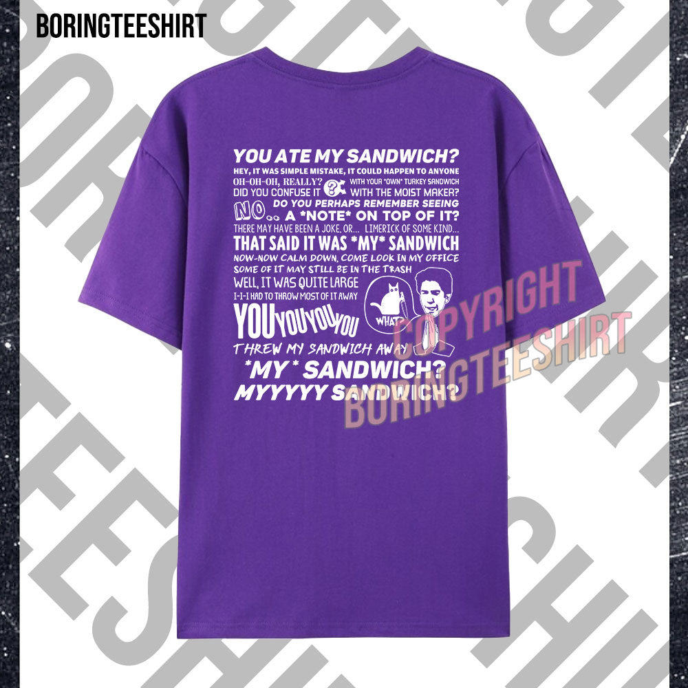 Ross's Sandwich T-shirt (Double-sided printing)