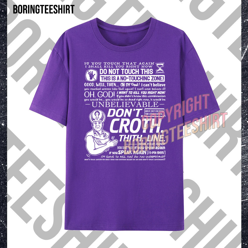 Don't Cross This Line T-shirt