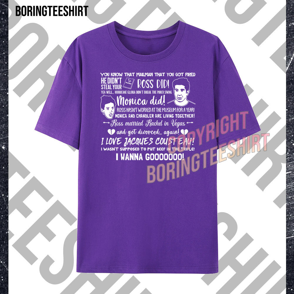 Friends Thanksgiving Lightning Confessions T-shirt