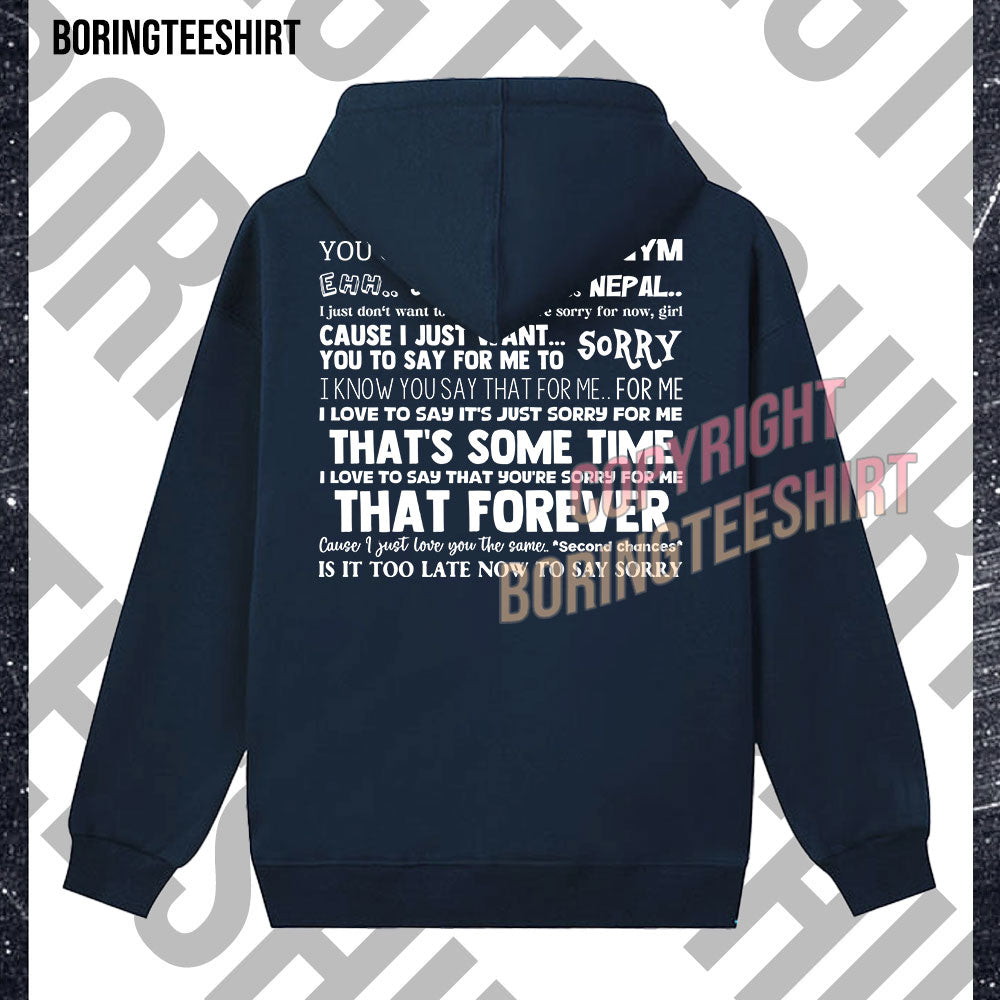Sorry To JB Fleece Hoodie