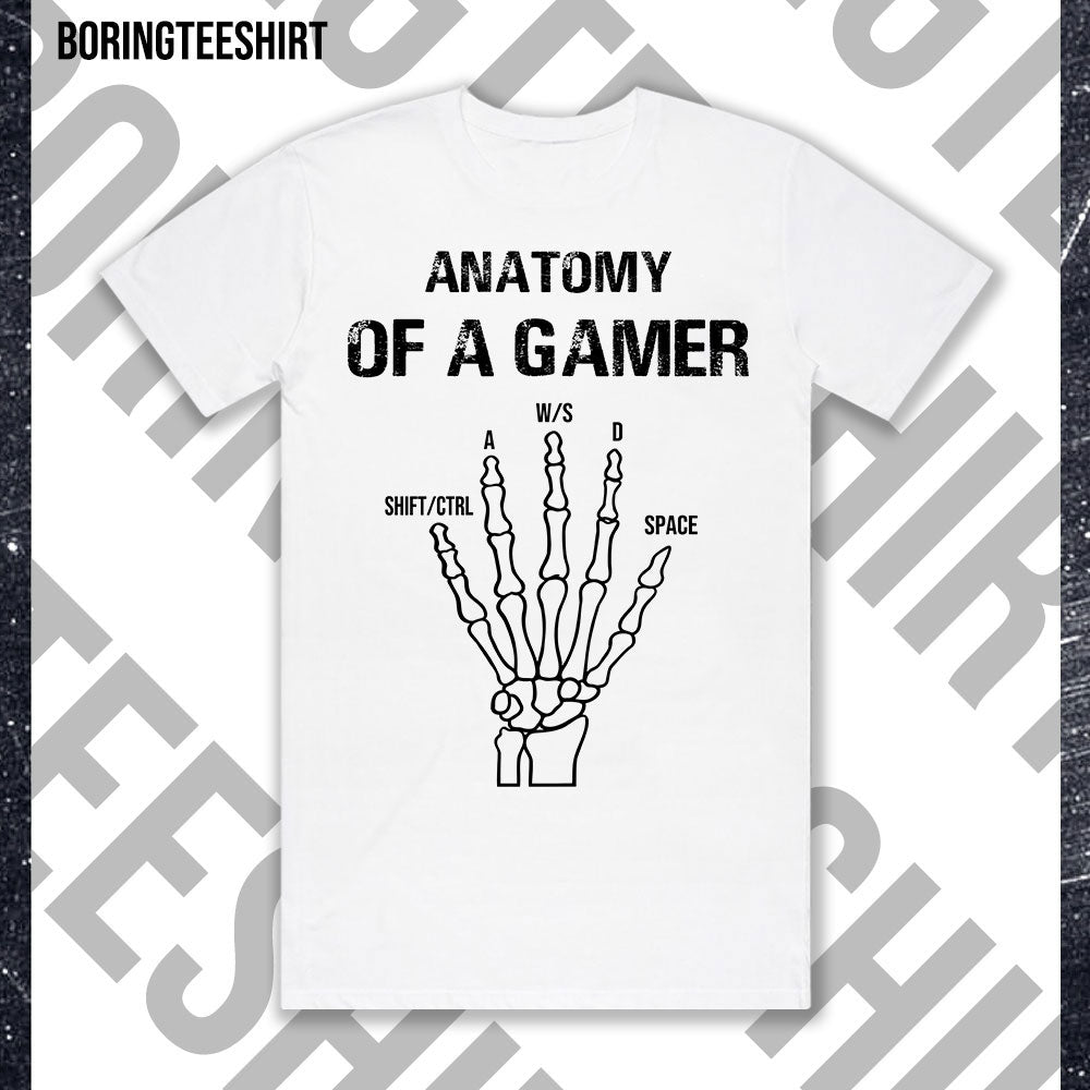 Anatomy Of A Gamer Tee